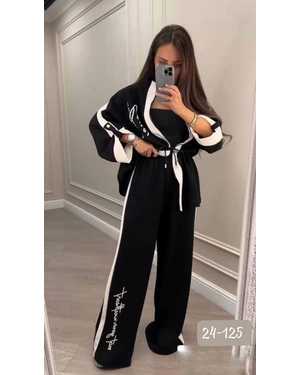 ЖЕНСКИЙ КОСТЮМ ДВОЙКА ТКАНЬ ТРИКОТАЖ