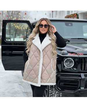 БЕЗРУКАВКА ТКАНЬ СИНТЕПОН