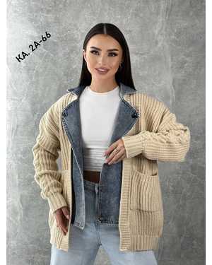 КАРДИГАН ТКАНЬ ШЕРСТЬ