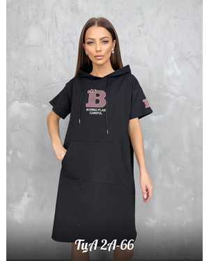 ТУНИКА ТКАНЬ 70% ХЛОПОК, 25% ПОЛИЭСТЕР, 5% СПАНДЕКС