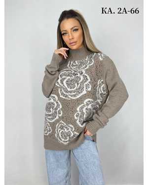 СВИТЕР ТКАНЬ ШЕРСТЬ