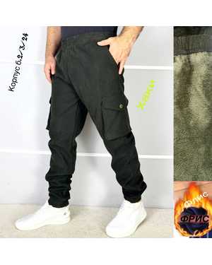 ШТАНЫ ТКАНЬ БАРХАТ, ФЛИС