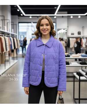 КУРТКА ТКАНЬ СТЕГАНЫЙ Фактически подходит на (46-48) (48-50) (50-52) (52-54) (54-56)