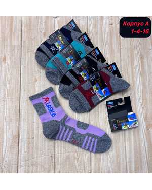 Женские носки Внутри шерсть с махрой Размер 36-41 В упаковке 10пар