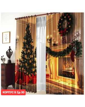 Фотошторы 3д ткань габардин. Ширина: 2,9м Высота: 2,6м