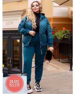 ЖЕНСКИЙ КОСТЮМ ДВОЙКА В РАЗМЕР ТКАНЬ ФЛИС И СИНТЕПОН