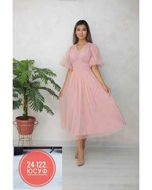 ПЛАТЬЕ ТКАНЬ ГИПЮР С ПОДКЛАДКОЙ