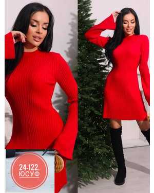 ПЛАТЬЕ ТКАНЬ МАШИННАЯ ВЯЗКА, 70% ШЕРСТЬ, 30% АКРИЛ