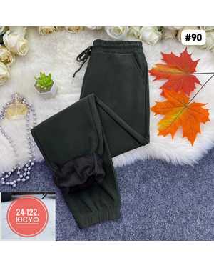 ШТАНЫ ТКАНЬ С МЕХОМ