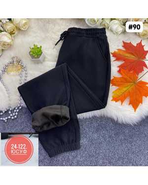 ШТАНЫ ТКАНЬ С МЕХОМ