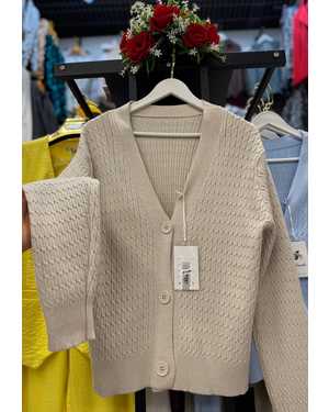 КАРДИГАН ТКАНЬ КАШЕМИР ВЯЗАННЫЙ