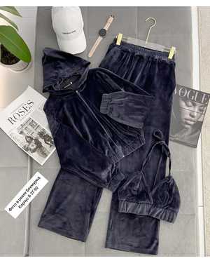 ЖЕНСКИЙ КОСТЮМ ТРОЙКА В РАЗМЕР ТКАНЬ БАМБУК