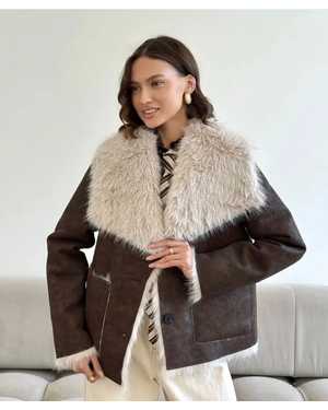 ДУБЛЕНКА ТКАНЬ КОЖА-ЗАМША И МЕХ