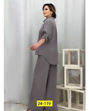 ЖЕНСКИЙ КОСТЮМ ДВОЙКА ТКАНЬ ХБ