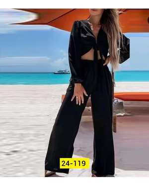 ЖЕНСКИЙ КОСТЮМ ДВОЙКА МАЛОМЕРЯТ ТКАНЬ СИНГАПУР