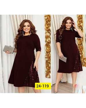 ПЛАТЬЕ МАЛОМЕРЯТ ТКАНЬ КРЕП