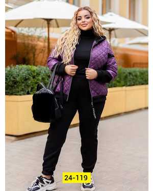 ЖЕНСКИЙ КОСТЮМ ДВОЙКА ТКАНЬ ФЛИС