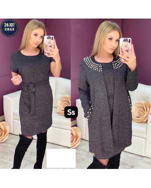 ЖЕНСКИЙ КОСТЮМ ДВОЙКА ТКАНЬ АНГОРА