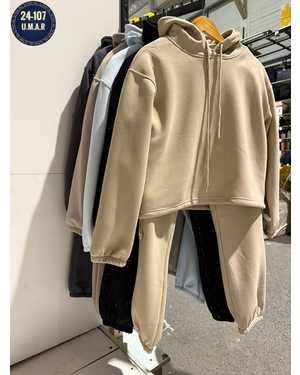 ЖЕНСКИЙ КОСТЮМ ДВОЙКА ТКАНЬ ФЛИС С НАЧЁСОМ