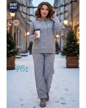 ЖЕНСКИЙ КОСТЮМ ДВОЙКА ТКАНЬ КАШЕМИР С СТРАЗАМИ