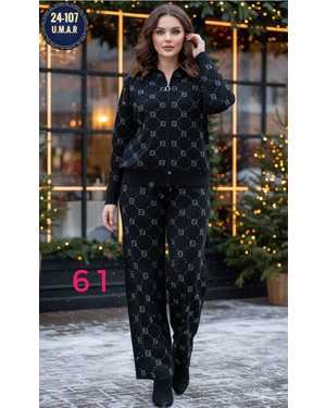 ЖЕНСКИЙ КОСТЮМ ДВОЙКА ТКАНЬ КАШЕМИР С СТРАЗАМИ