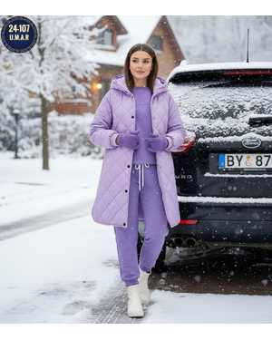 ЖЕНСКИЙ КОСТЮМ ТРОЙКА ТКАНЬ ФЛИС С НАЧЁСОМ