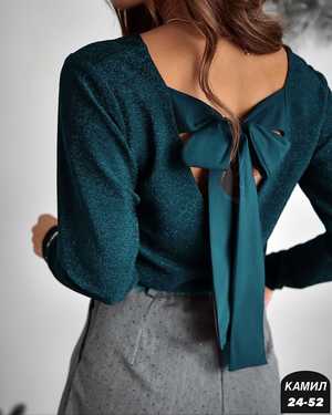 БЛУЗКА ТКАНЬ ЛЮРЕКС