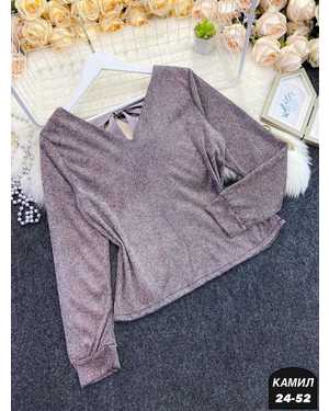 БЛУЗКА ТКАНЬ ЛЮРЕКС