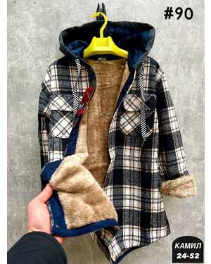 КОФТА ТКАНЬ КАШЕМИР С МЕХОМ