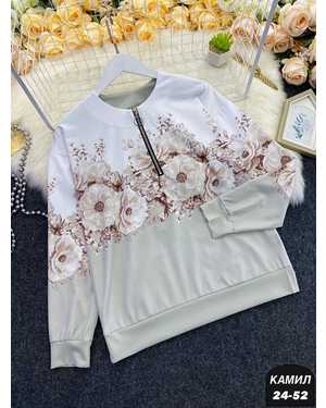 КОФТА ТКАНЬ ТРИКОТАЖ СУБЛИМАЦИЯ