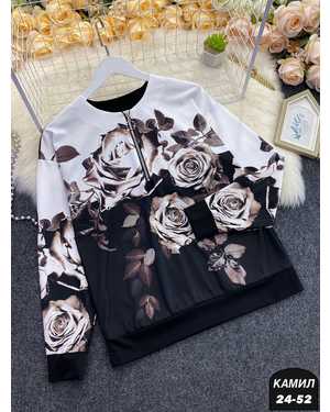 КОФТА ТКАНЬ ТРИКОТАЖ СУБЛИМАЦИЯ