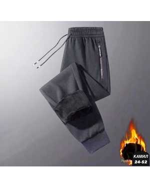 ШТАНЫ ТКАНЬ ТРЕХНИТКА С МЕХОМ