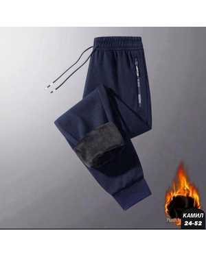 ШТАНЫ ТКАНЬ ТРЕХНИТКА С МЕХОМ