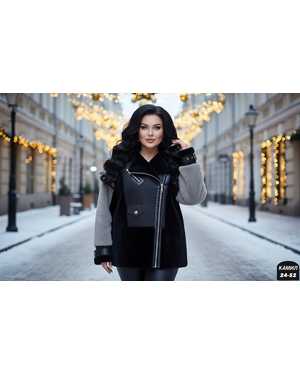 ДУБЛЁНКА ТКАНЬ МЕХ