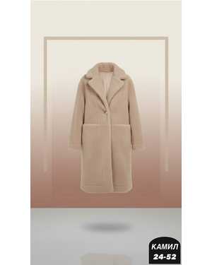 ПАЛЬТО ТКАНЬ БОРАШЕК+ПОДКЛАДКА