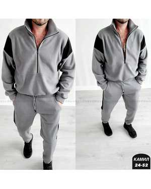 КОСТЮМ ТКАНЬ ТРОЙХНИТКА, ТУРЕЦКАЯ ФЛИС