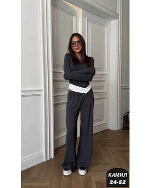 ЖЕНСКИЙ КОСТЮМ ДВОЙКА ТКАНЬ ЛАПША