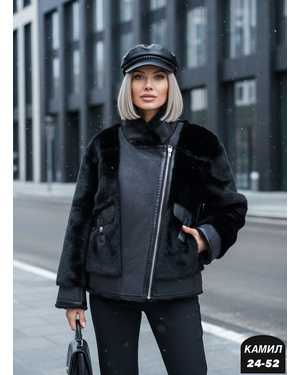 ДУБЛЁНКА ТКАНЬ МЕХ