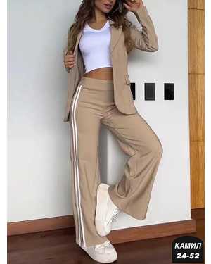 ЖЕНСКИЙ КОСТЮМ ДВОЙКА ТКАНЬ БАРБИ С ПОДКЛАДКА