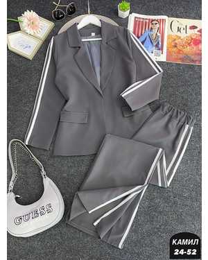 ЖЕНСКИЙ КОСТЮМ ДВОЙКА ТКАНЬ БАРБИ С ПОДКЛАДКА