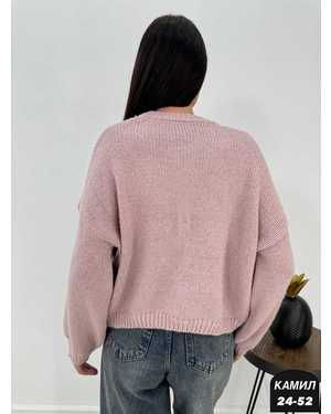 СВИТЕР ТКАНЬ ВЯЗАНЫЙ