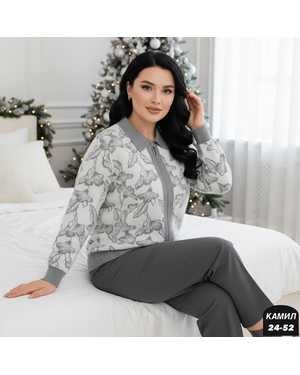 КАРДИГАН ТКАНЬ ВЯЗКА+АНГОРА