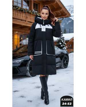 УТЕПЛЁННЫЙ КУРТКА ТКАНЬ ХОЛОФАЙБЕР