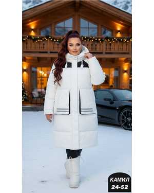 УТЕПЛЁННЫЙ КУРТКА ТКАНЬ ХОЛОФАЙБЕР