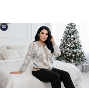 КАРДИГАН ТКАНЬ ВЯЗКА+АНГОРА