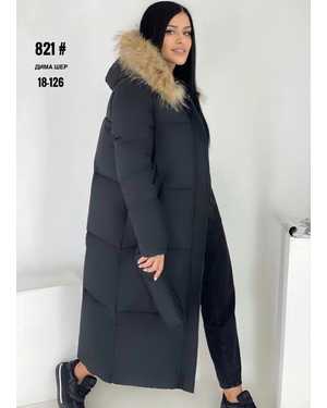 КУРТКА ТКАНЬ МЕХ НАТУРАЛЬНЫЙ