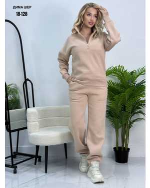 ЖЕНСКИЙ КОСТЮМ ТКАНЬ ФЛИС