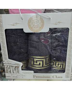 Набор из трёх махровых полотенец. Производитель Узбекистан Размеры 70/130 шт 1 шт 50/80 см 2 шт