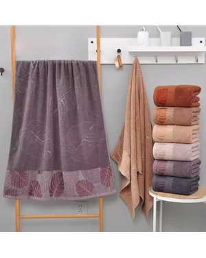 Полотенце махровое. Размер 70/140см В упаковке 6шт разные цвета