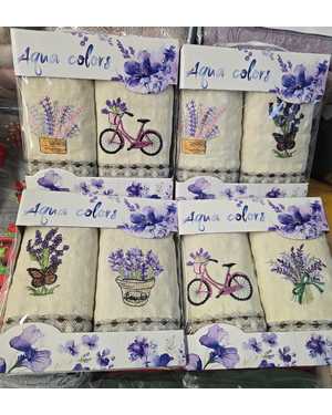 Набор из двух вафельных полотенец. Размер 25/50см без выбора